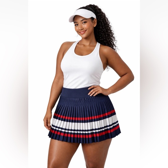 Fila Pants - Fila Pleated Heritage Essentials Flirty Skirt Skort Women's Size XL Tennis